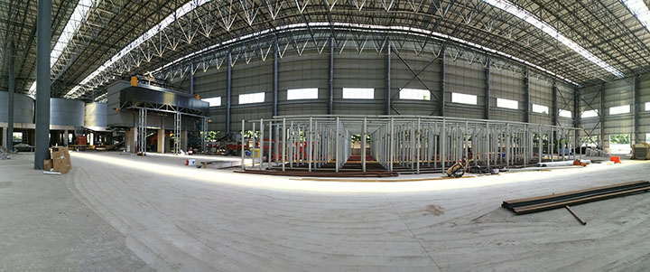 RGV子母車全自動(dòng)制磚線