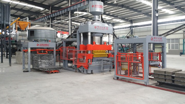 液壓磚機(jī)處理固廢、泥巴磚